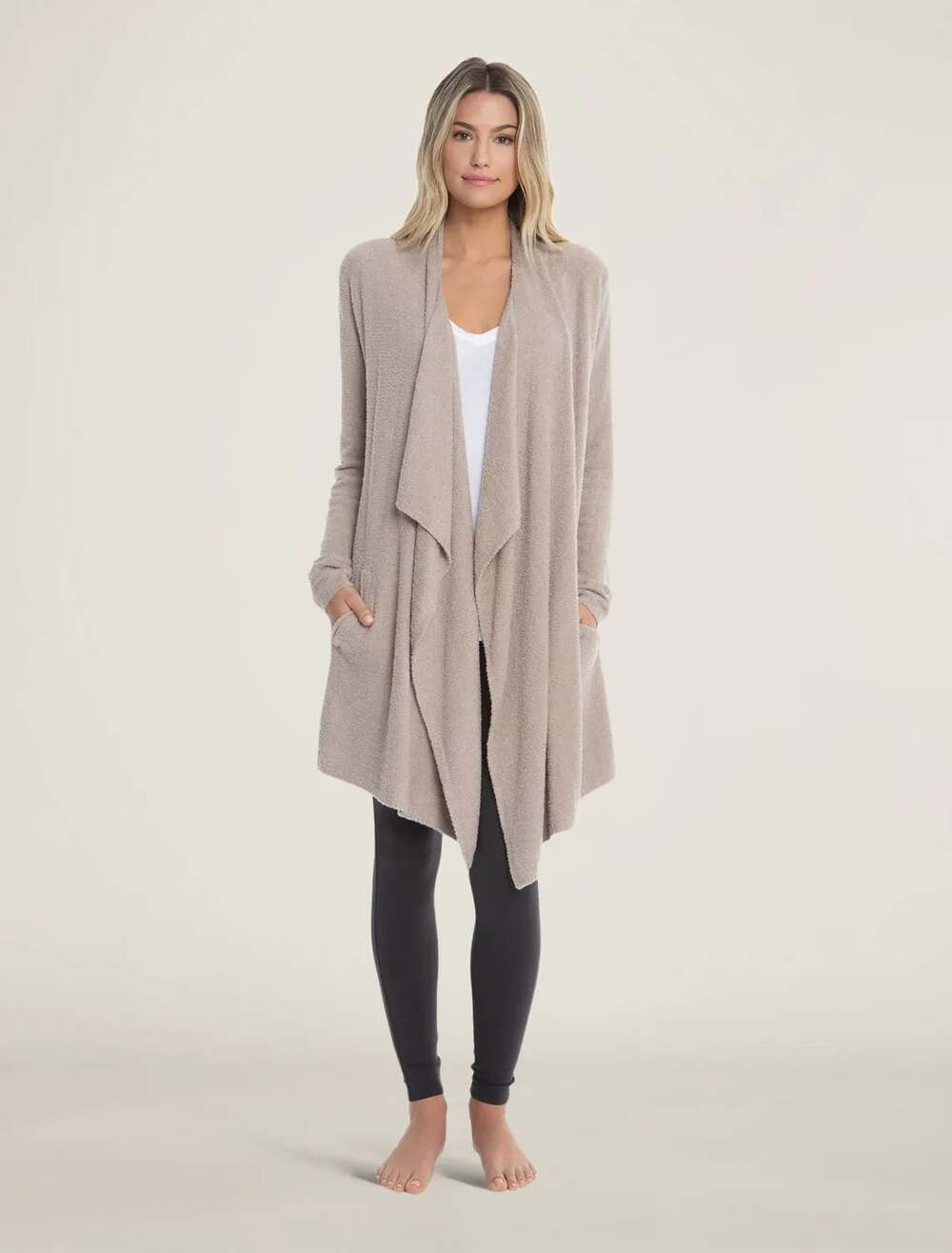 Barefoot Dreams CozyChic Lite Island Wrap Cardigan Size S/M